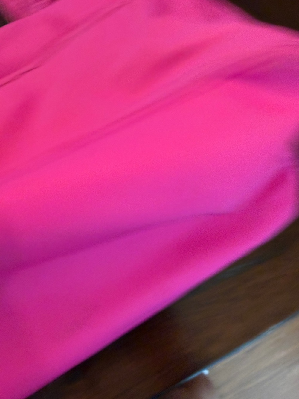 kate spade Vibrant Hot Pink Diaper Bag with Gold Spade Accent - Picture 3 of 5